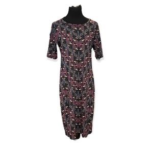L/ 3XL LuLaRoe Disney Julia Pencil Dress NEW Gorgeous Villain Maleficent Crow